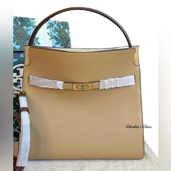 Tory Burch Large LEE RADZIWILL DOUBLE BAG - Picture 7 of 15